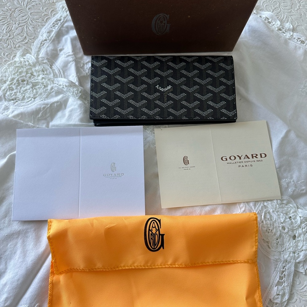 Goyard Black Wallet